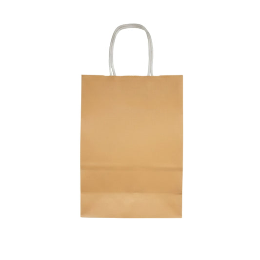 Eco-Friendly Kraft Paper Gift Bags with Twisted Handles