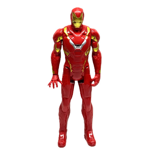 Iron Man Marvel Avengers Action Figure - 12-Inch Red and Gold Superhero Toy Collectible