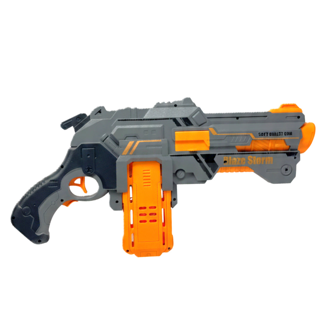 Blaze Storm ZC7051 Electric Foam Blaster – Battery Operated Toy Gun with 20-Dart Rotating Drum and 40 Soft Bullets