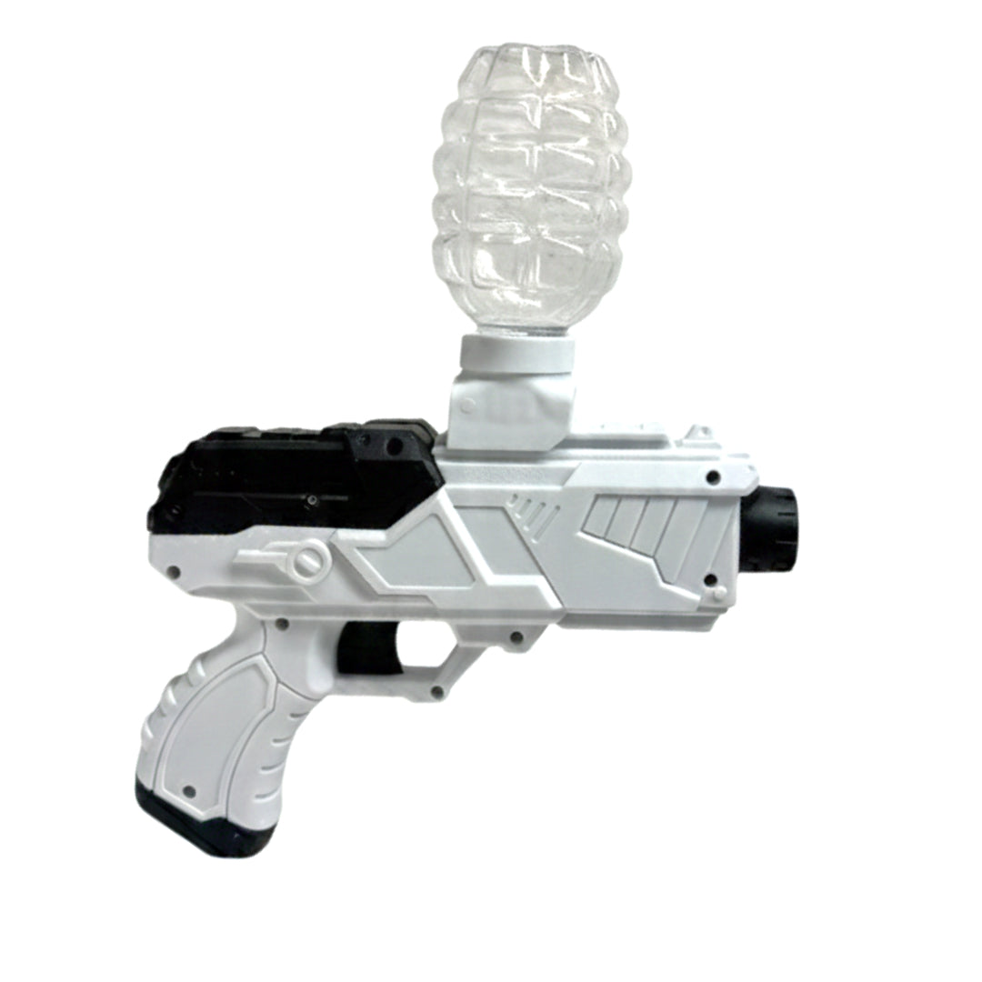 2-in-1 Electric Gel Ball Blaster & Soft Foam Dart Gun - Dual-Mode Toy Pistol with Water Beads & 6 Darts