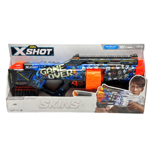 ZURU X-Shot Skins Last Stand Dart Blaster – Game Over Design