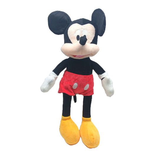 Classic Mickey Mouse Plush Toy - 12" Soft Stuffed Animal Disney Character Figure