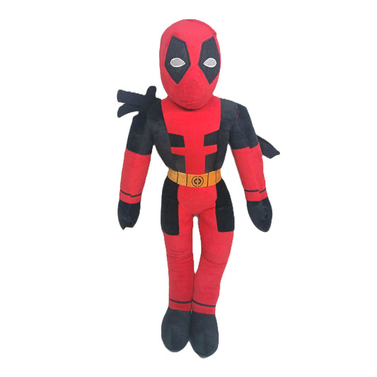 Marvel Deadpool Plush Figure - 18-Inch Soft Toy Merc with a Mouth