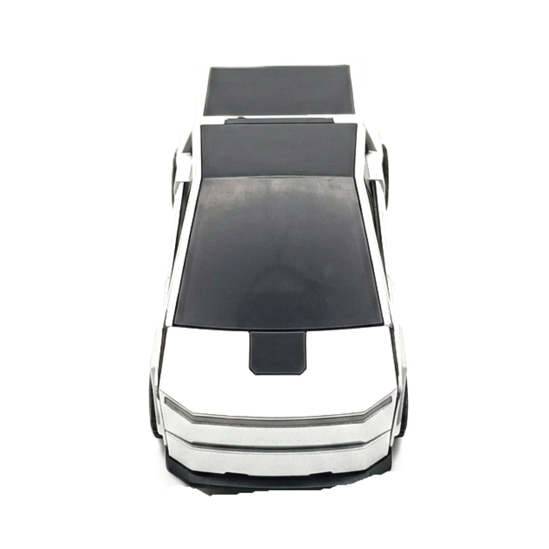 2-in-1 Remote Control Transforming Cybertruck Toy – RC Cyber Robot Car with One-Button Transformation, 360° Drifting, and LED Lights – Futuristic Electric Vehicle Toy for Kids