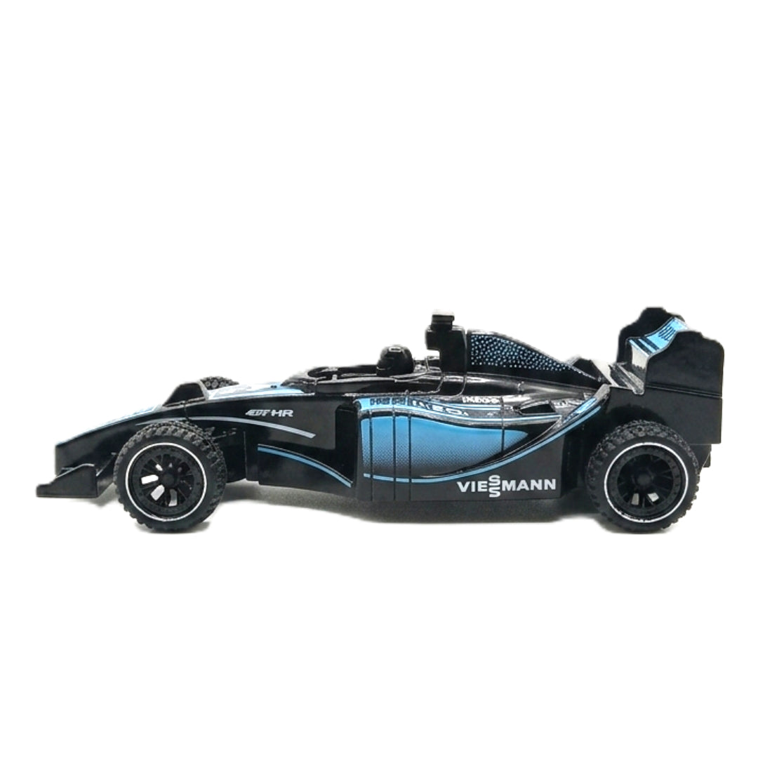 Storm Car 1:16 Scale Remote Control Formula Racer – High-Speed Electric RC Racing Car with Ergonomic Controller for Kids & Hobbyists (Blue/Black)
