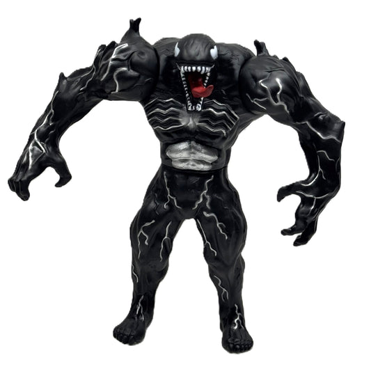 Marvel Venom Action Figure and Interactive Mask Set – Large 12-inch Symbiote Superhero Toy with Roleplay Mask for Kids & Collectors
