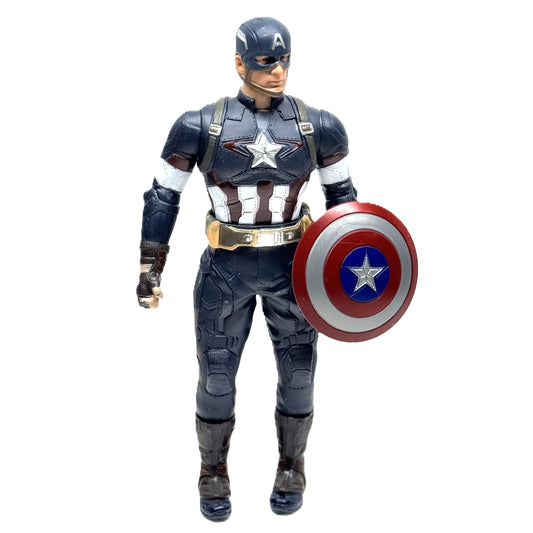 Marvel Avengers Captain America 6-Inch Action Figure – Stealth Strike Suit Edition with Vibranium Shield Accessory