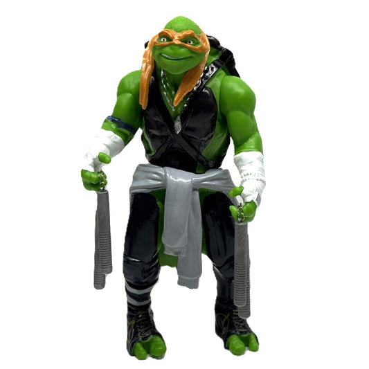 Teenage Mutant Ninja Turtles (2014 Movie) Michelangelo 6-Inch Action Figure – Mikey with Nunchucks & Urban Gear