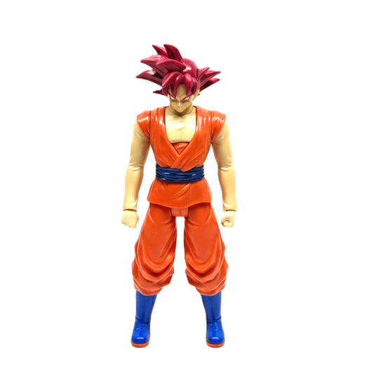 Dragon Ball Super Goku Super Saiyan God 6-Inch Action Figure – Red Hair Form Collectible Toy