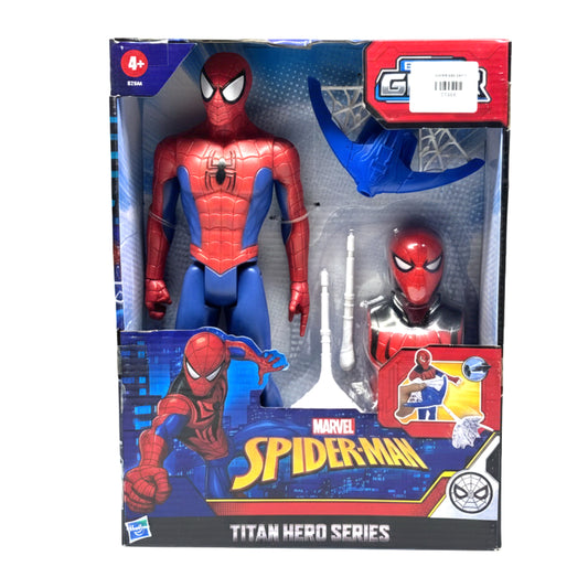 Marvel Spider-Man Titan Hero Series 12-Inch Action Figure with Blast Gear