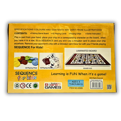 Sequence for Kids with Animal Characters - Educational Game for Ages 3-6