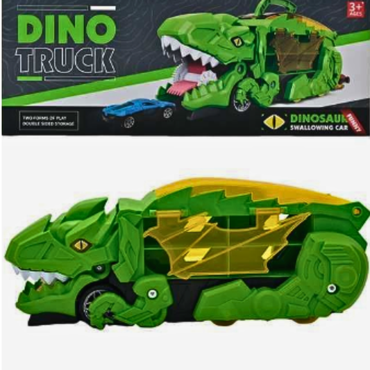 Giant Dinosaur Eat-and-Store Toy Truck – Mega Dino Transporter for Kids