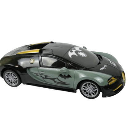 High-Speed Remote Control Hypercar Toy with Neon LED Body Lights