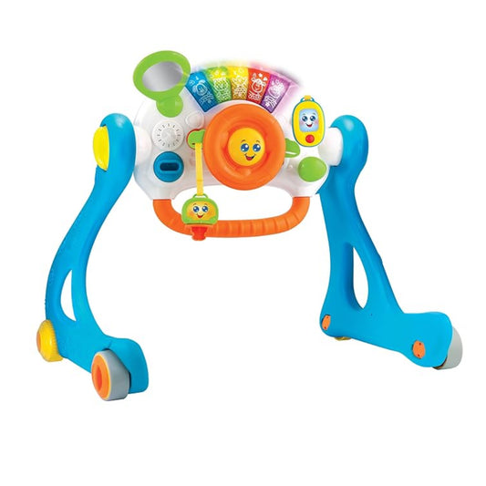 WinFun 5-in-1 Drive 'N Play Gym Walker – Multi-Stage Activity Center