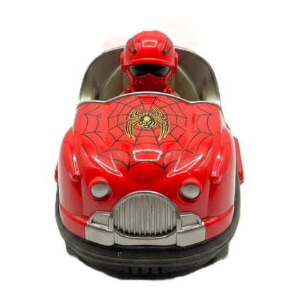 Remote Control Bumper Car Battle Set – 2-Player Interactive RC Bumper Cars with Ejecting Drivers & Sound Effects – Spider-Theme Fighting Cars for Kids Ages 3+ (Red & Blue Set)