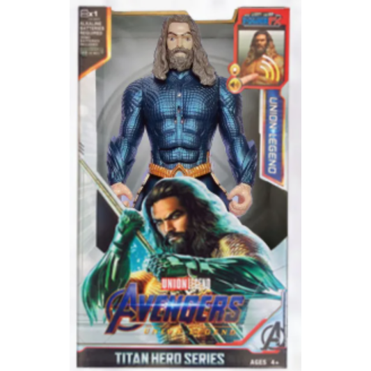 Aquaman Power FX Compatible Action Figure – Large Scale Superhero Toy for Kids