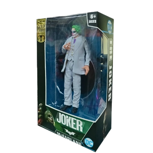 DC Multiverse The Joker Figure – McFarlane Toys Gold Label – High-Detail Collector's Edition
