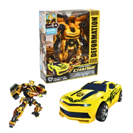 3-Forms Changeable Robot Toy – Interactive Mecha Action Figure