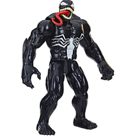 Venom Superhero Figure for Kids – Avengers 4 Endgame Titan Hero Tech – High-Detail Marvel Toy