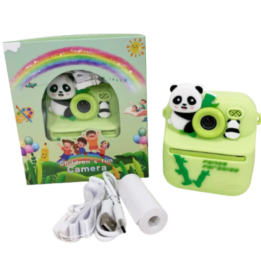 Panda Kids Instant Print Camera