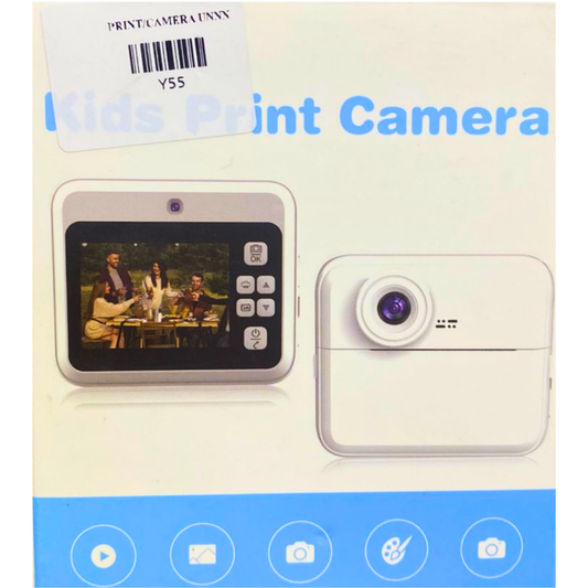 Premium Kids Instant Print Camera – Digital Dual-Lens Selfie Camera with Thermal Printing