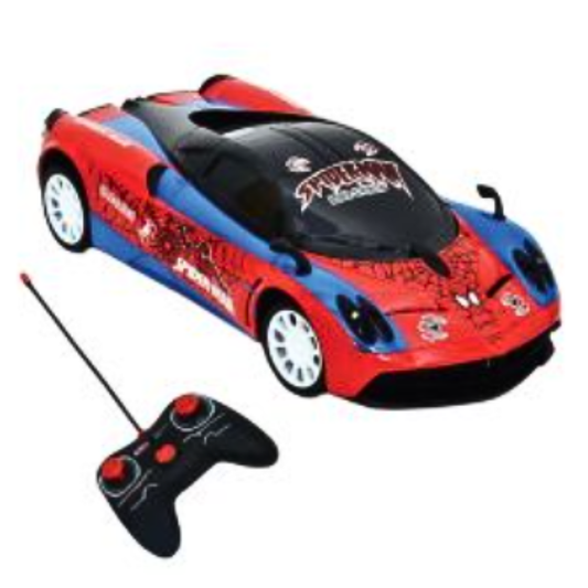 Captain America Hero Racing RC Car – 1:14 Scale Remote Control Supercar with Civil War Graphics, Working Lights, and High-Speed Racing Action for Kids