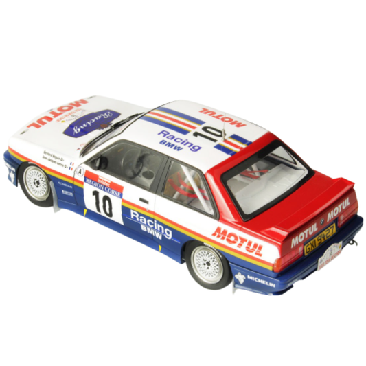 1:24 Scale Che Zhi Die-Cast Rally Racing Car – Retro Sports Model Car with Simulation Sound, Light & Pull-Back Action (No. 10 Livery)