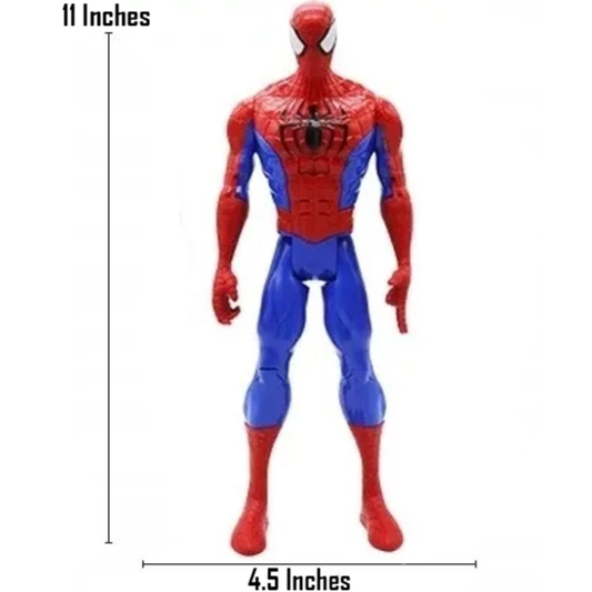Classic Avengers 4 End Game Spiderman Action Figure Toy – Titan Hero Tech Spider-Man Figure with Interactive Sound Effects for Kids (Ages 4+)