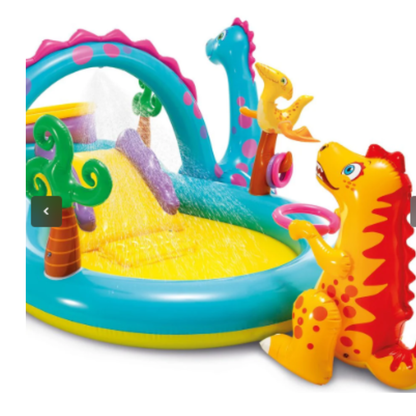 Intex Dinoland Inflatable Play Center – Wet Set Collection Intex Dinoland Inflatable Play Center – Wet Set Collection