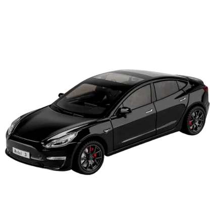 Che Zhi CZ186 Premium Die-Cast Electric SUV Model Toy – 1:24 Scale Gloss Black Simulation Sound & Light Pull Back Car with Openable Falcon Wing Doors for Kids & Collectors