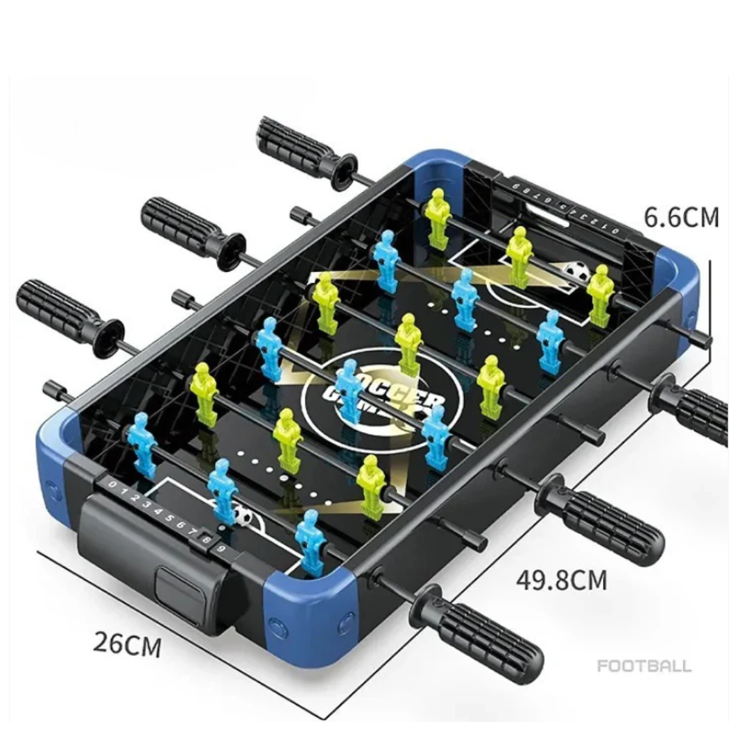 SportsGP 5-in-1 Tabletop Sports Game Arcade – Portable Mini Family Board Game Set with Foosball Soccer, Table Tennis, Ice Hockey, Bowling, and Basketball for Kids and Adults (Ages 5+)