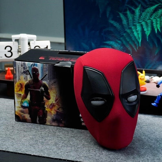 RC Movie-Accurate Deadpool Mask – Deadpool vs Wolverine High-Quality Prop / Costume Cosplay