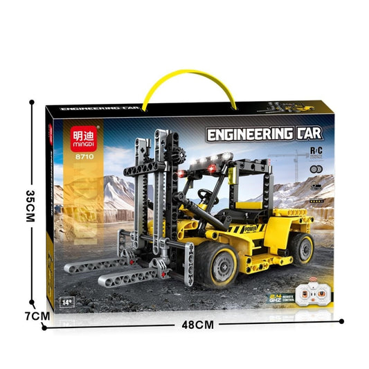 R/C Forklift Building Blocks Set – 2.4GHz Technology Engineering Construction Kit, Ages 14+