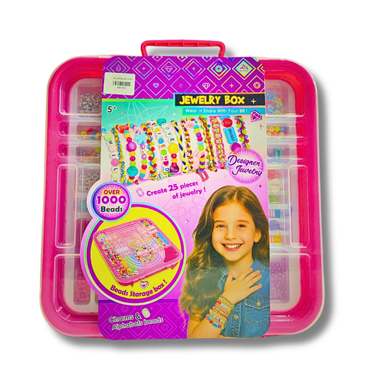 Girl's Creator Jewelry Box Bracelet & Necklace Making Kit