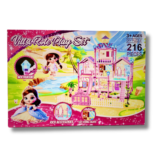 Villa Role Play Set is a premium DIY Puzzle house that is perfect for young kids