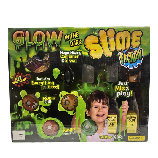 Kids Glow in the Dark Slime Maker - Non-Toxic DIY Science & Craft Toy