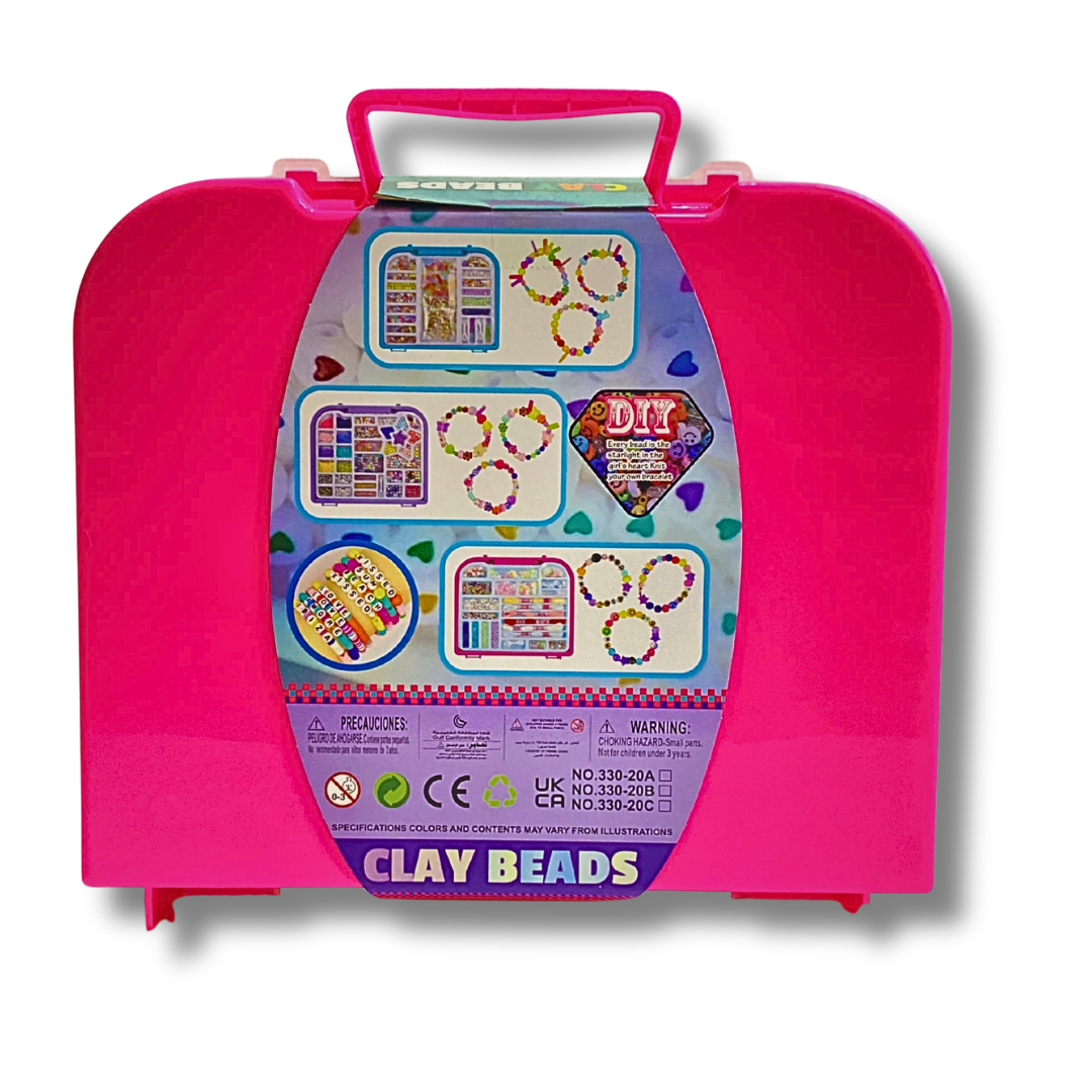 Charming Jewelry Maker - Portable Bead Organizer Case for Girls