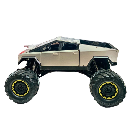4x4 Cyber Style RC Rock Crawler - High-Strength Shock & Alloy Metal Body