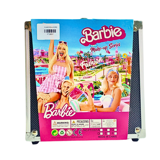 Barbie Fashion Makeup Series - Premium Vanity Case & Beauty Kit for Kids