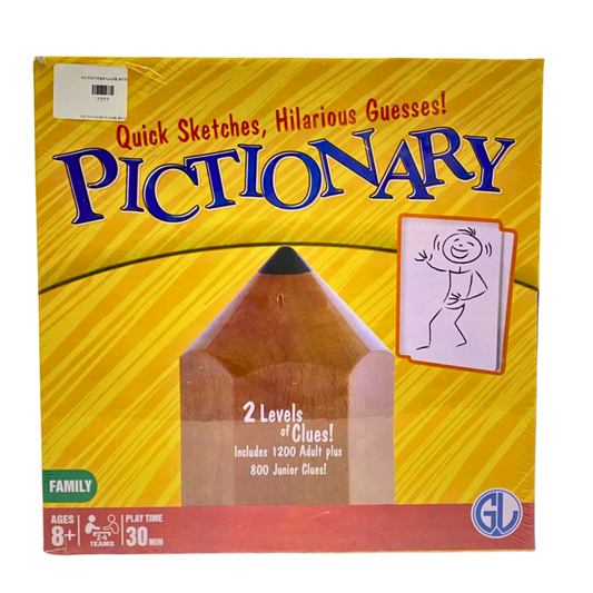 Classic Pictionary Drawing Game - Educational Party Game for Kids & Adults