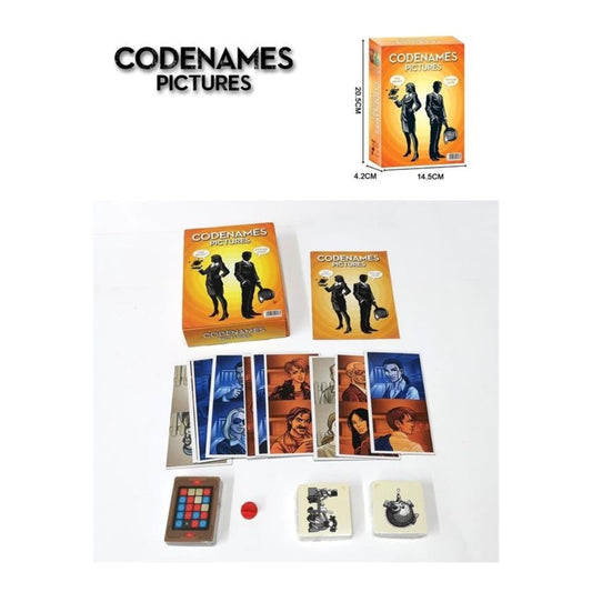 Codenames Pictures Board Game - Team Strategy & Picture Clues