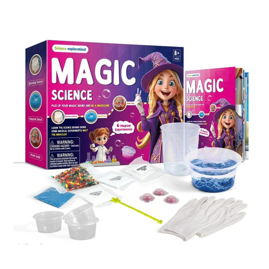 Magic Science Experiment Set for Kids – 6 Magical Experiments Kit, Ages 8+