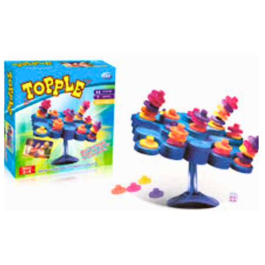 Topple Game for Kids - Interactive Skill & Action Balancing Toy