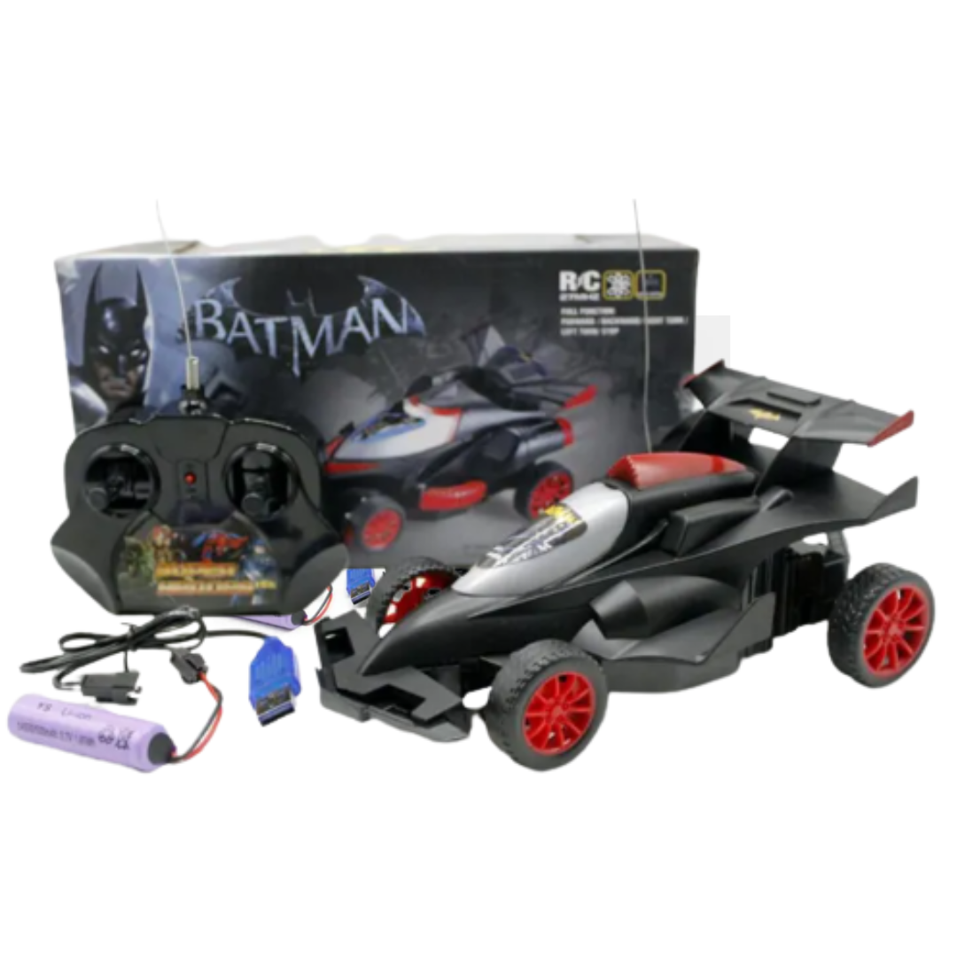 Batman Batmobile Style High-Speed RC Car Toy for Kids  Option 3 (Short & Sweet): Batman Full Function RC Racing Car Set