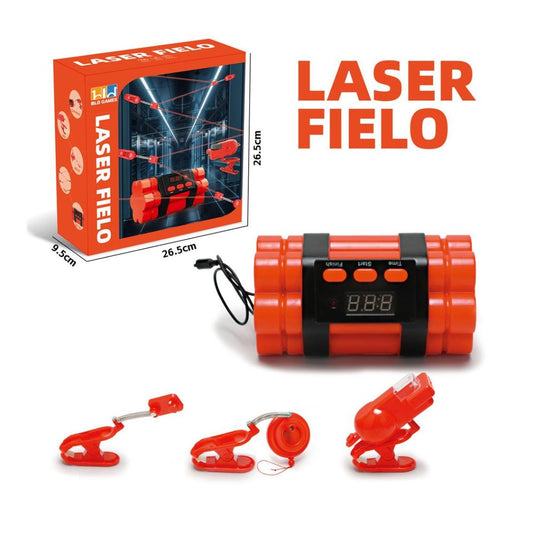 Laser Field Spy Game - Timer Challenge & Security System