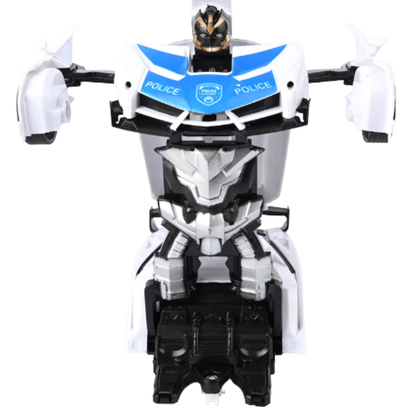 Futuristic Cybertruck Style Transforming RC Robot Car Toy for Kids