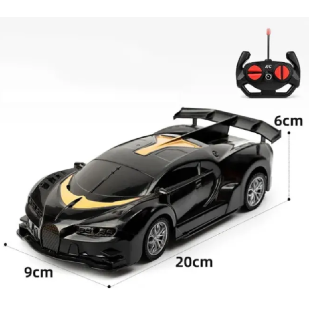 High-Speed Remote Control Hypercar Toy with Neon LED Body Lights