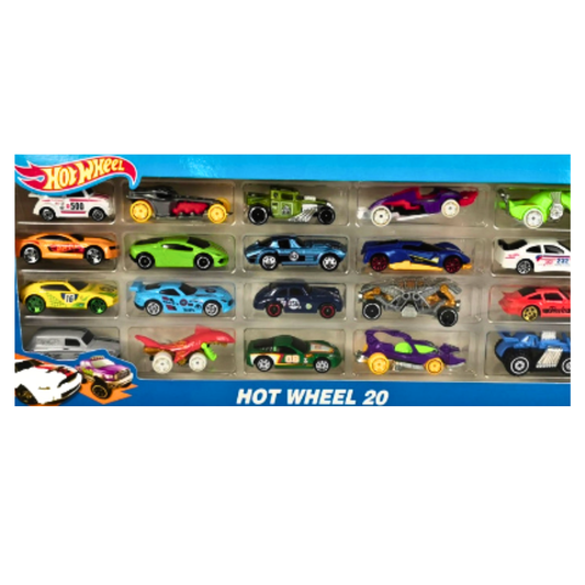 20-Pack Premium Alloy Die-Cast Cars – High-Speed Metal Racing Vehicle Collection