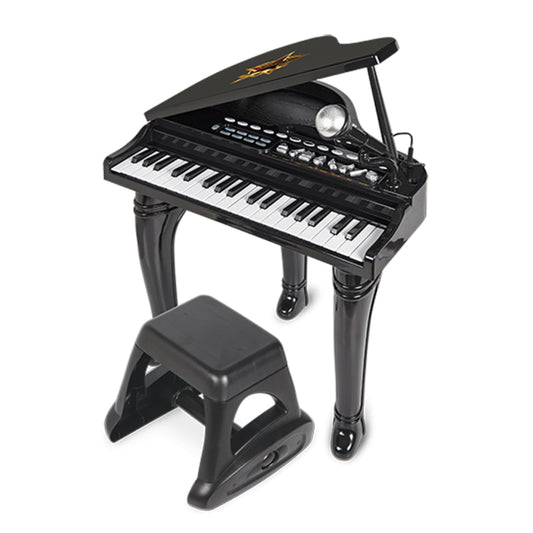 Winfun Symphonic Grand Piano Set with Microphone and Stool – Interactive Musical Toy for Toddlers