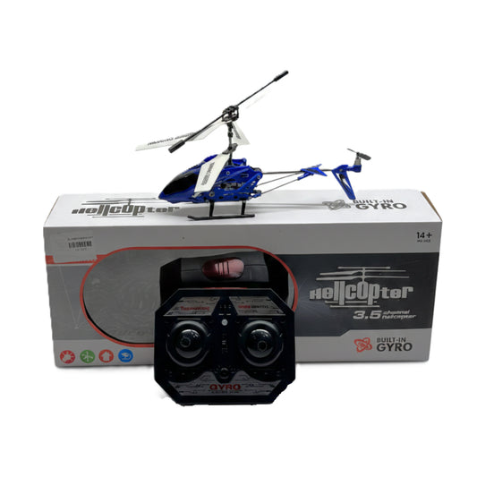 3.5 Channel Remote Control Helicopter with Built-in Gyro - Blue